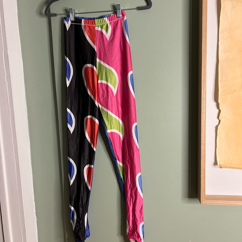 Chopova Lowena wave leggings with stirrup